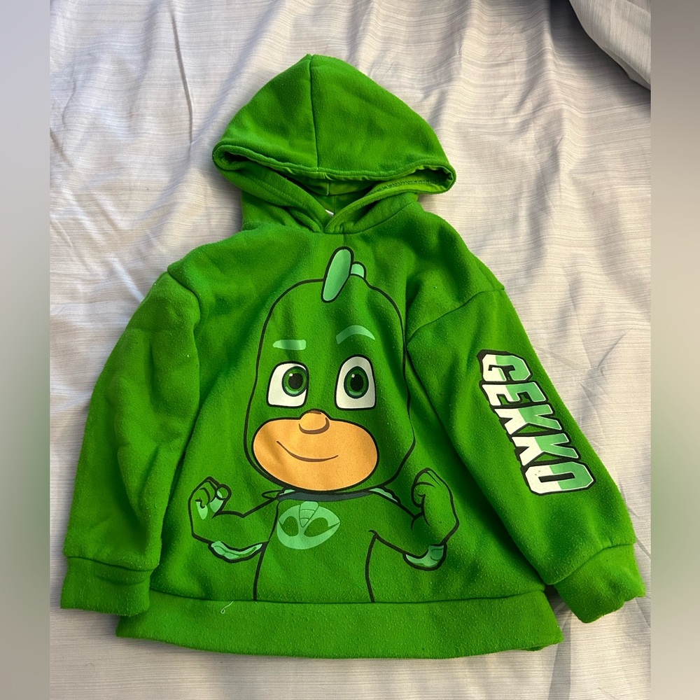 Green Gekko PJ Masks Kids Hoodie